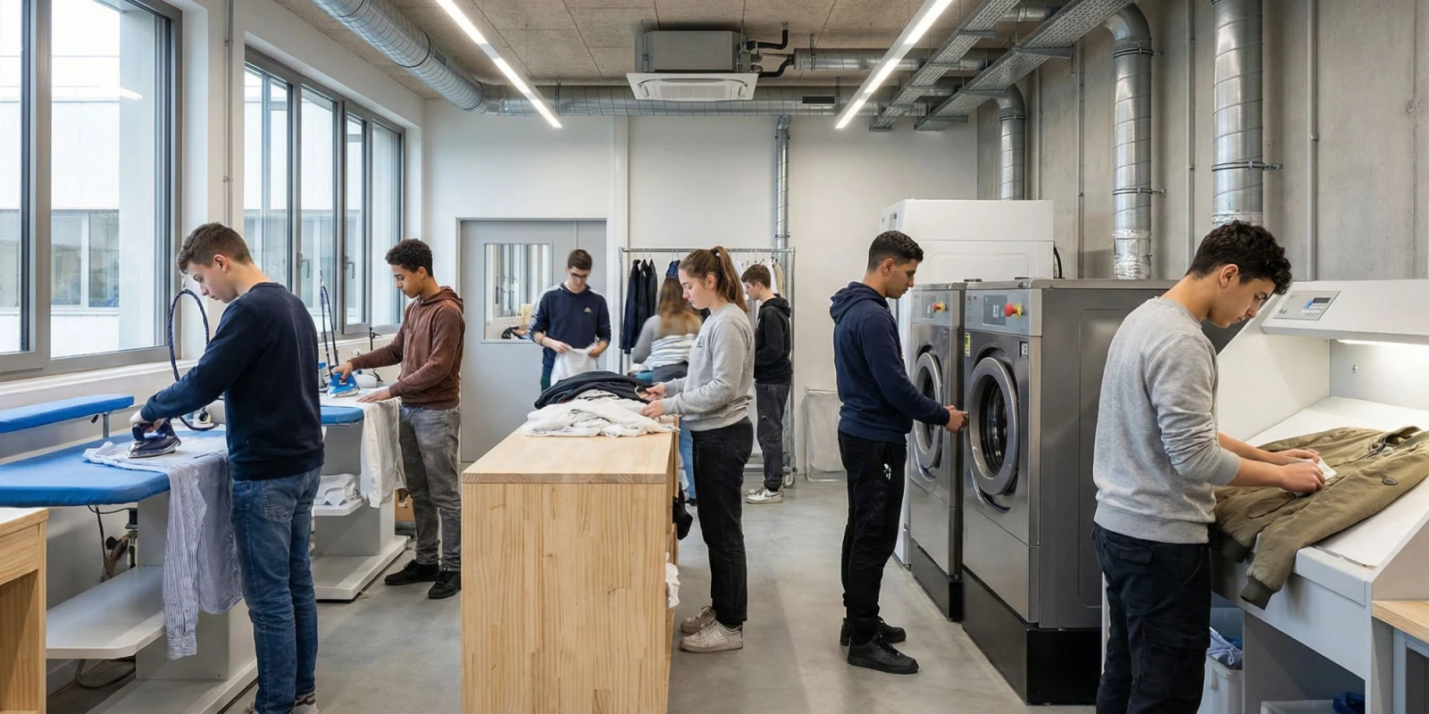 Une Journée en Atelier Pressing du Bac Pro MPB : Découvre le Quotidien